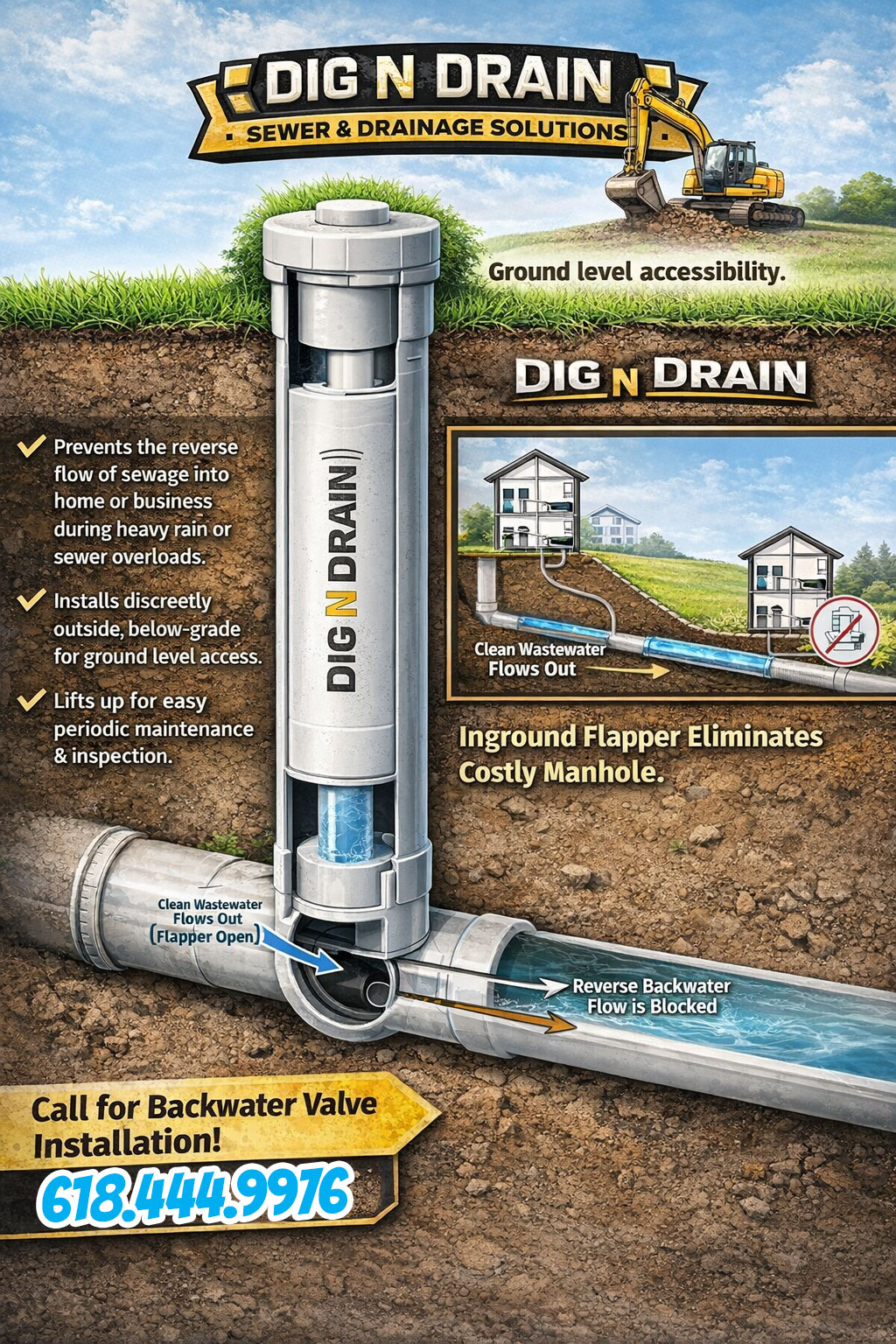 Back Water Valve Installation